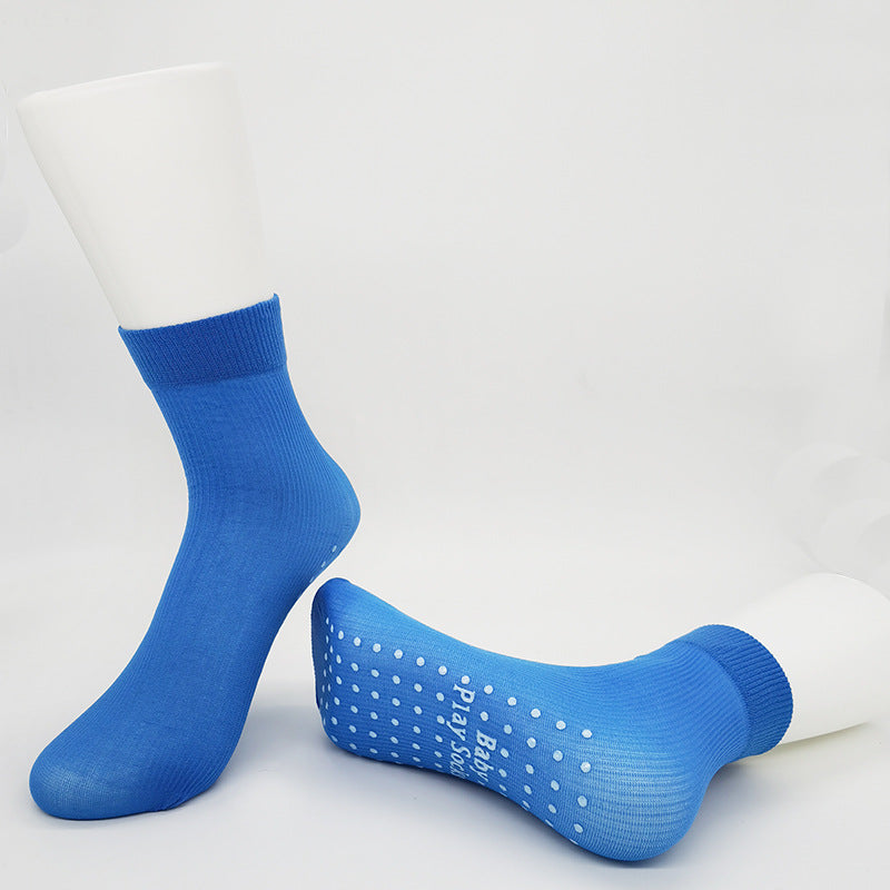 Summer dispensing stockings silicone non-slip massage bottom adult children's playground thin breathable disposable socks - image 4