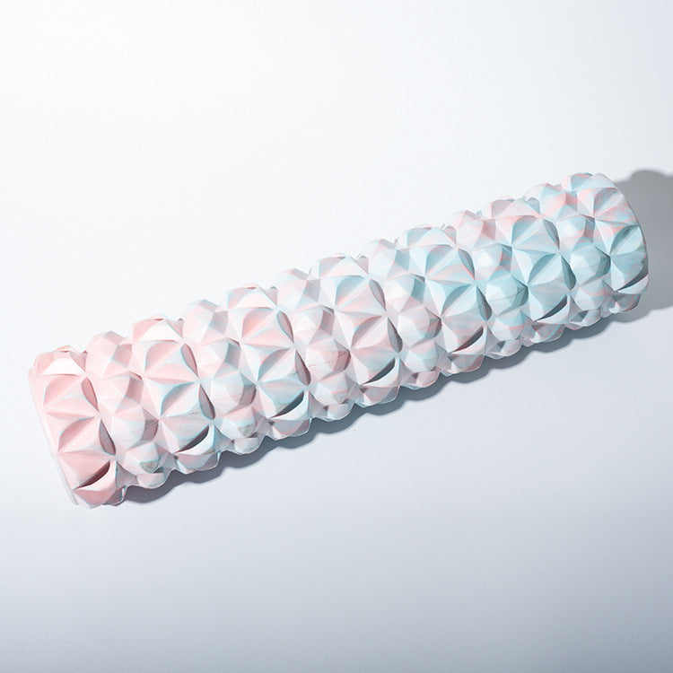 Camouflage foam shaft muscle relaxation roller solid long yoga column mace massage fitness leg massager - image 3