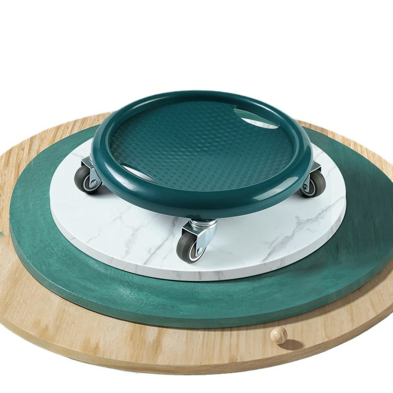 Four-wheel slide plate mute abdominal healthy plate universal pulley plate sliding plate fitness abdominal muscle plate multi-function abdominal healthy device - image 5