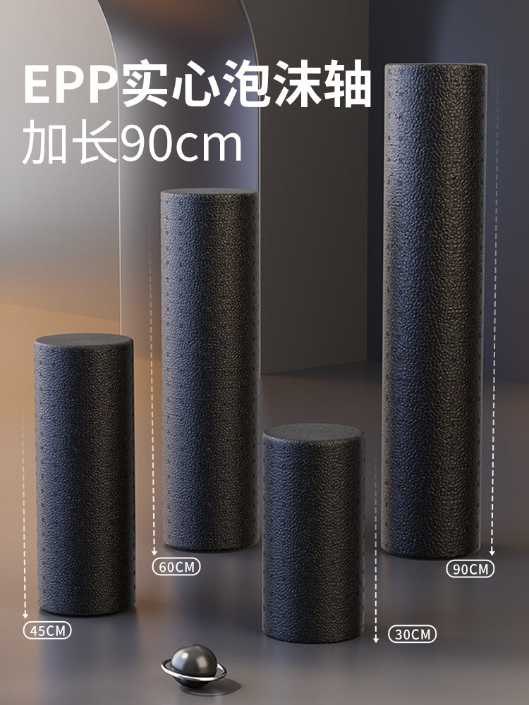 foam shaft epp muscle relaxation fitness equipment supplies massage bar roller solid 90cm smooth yoga column - image 1