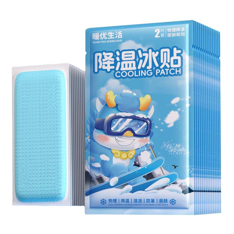 Ice paste ice paste cool refreshing refreshing refreshing students in class anti-sleepy summer mobile phone cooling artifact military training heat dissipation - image 5