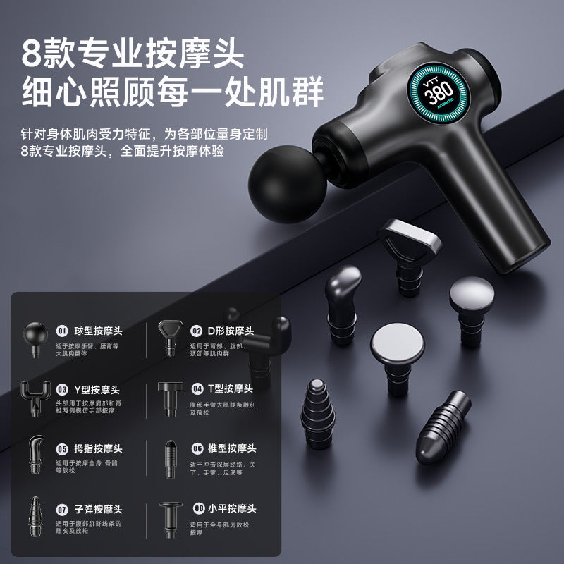 Cross-Border Mini Fascia Gun Professional-Grade 99-Speed Electric Massager Muscle Relaxation Pocket Massage Gun Factory Wholesale - image 4