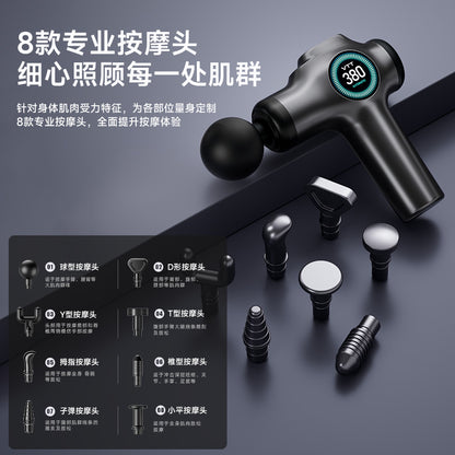 Cross-Border Mini Fascia Gun Professional-Grade 99-Speed Electric Massager Muscle Relaxation Pocket Massage Gun Factory Wholesale - image 4