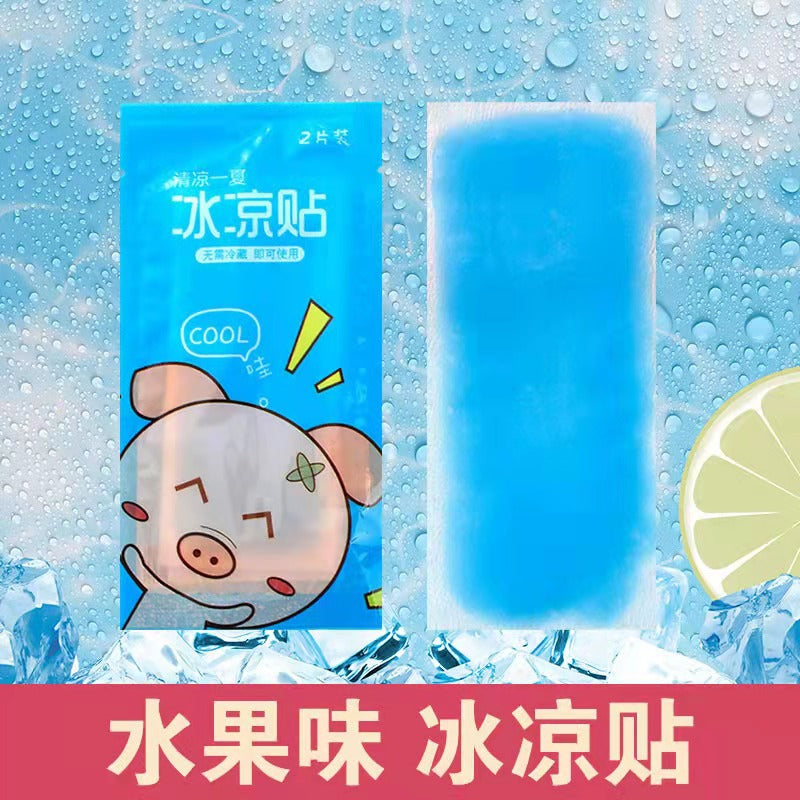 Ice paste a generation of ice paste summer cartoon cooling heat dissipation students military training adult cool paste factory wholesale - image 4