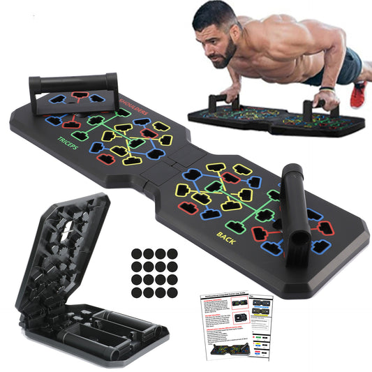 T-Shaped Multifunctional Push-Up Fitness Board Stand Portable Home Exercise Equipment for Chest and Abdominal Muscle Training Sports Equipment - image 1