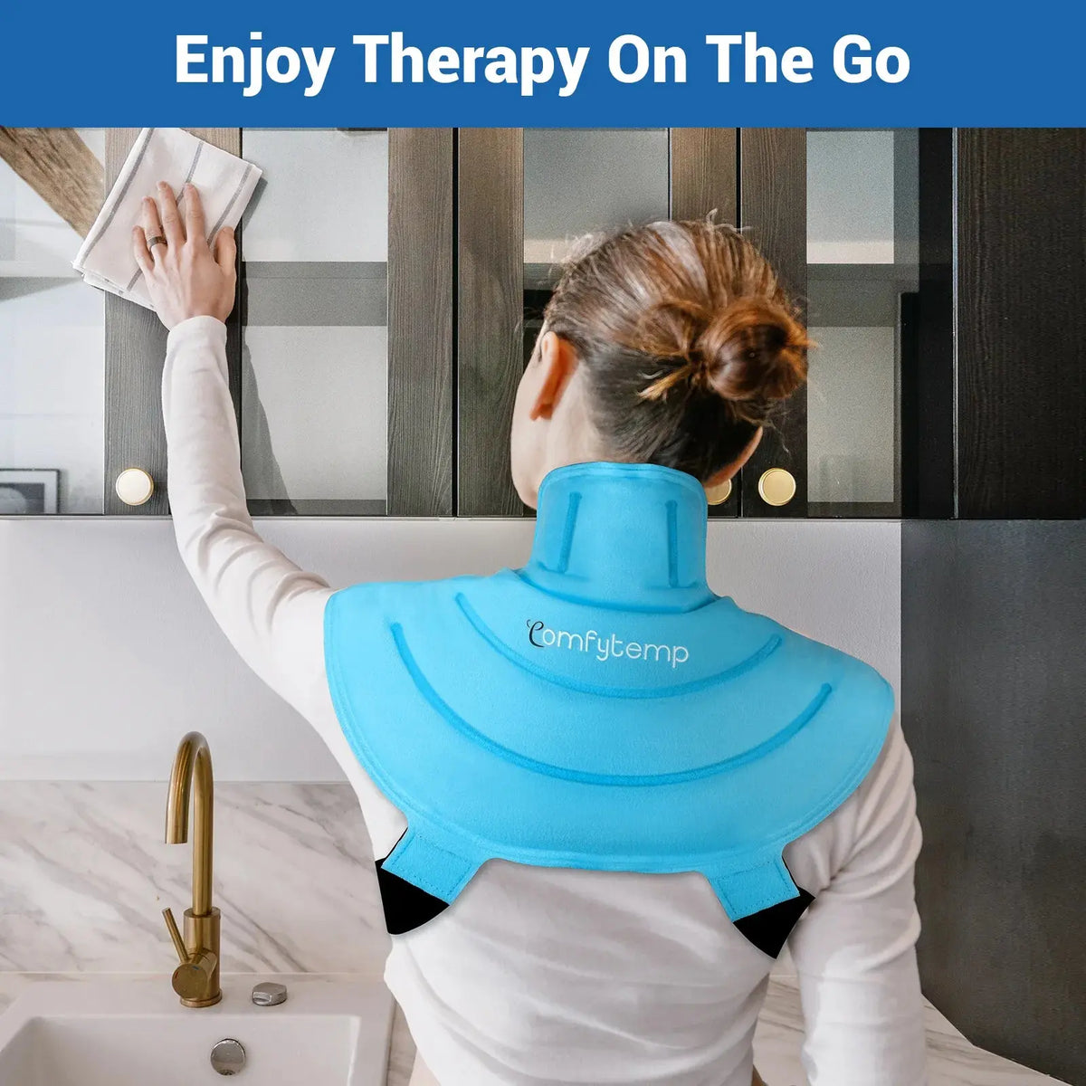 Hot and Cold Gel Pack Wrap For Neck & Shoulder