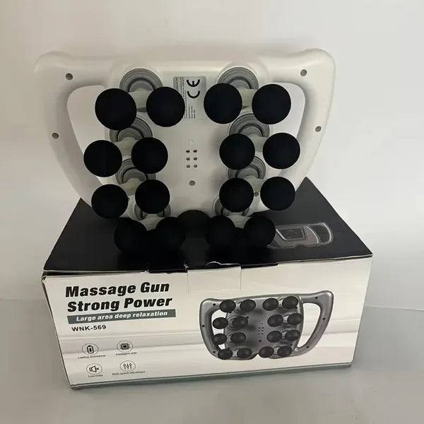 16 Head Fascia Gun, Full Body Massager, Instrument For Waist Back, Legs, Arm…