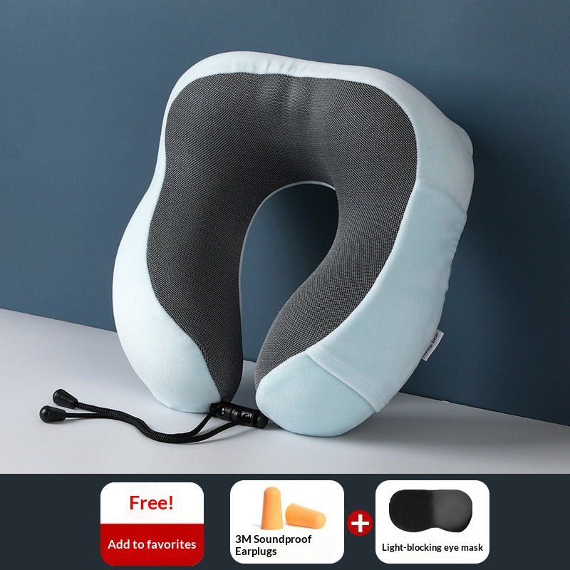 U-Shaped Memory Foam Support Pillow