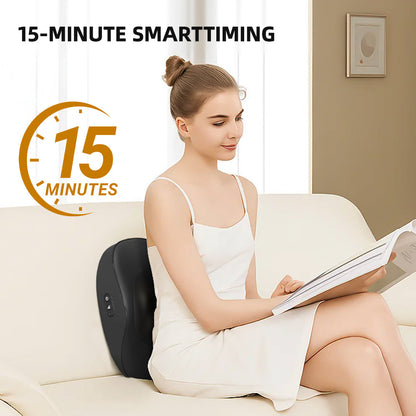 Smart Massage Cushion 3 Speed Multifunction Neck Back Shoulder Massager With…