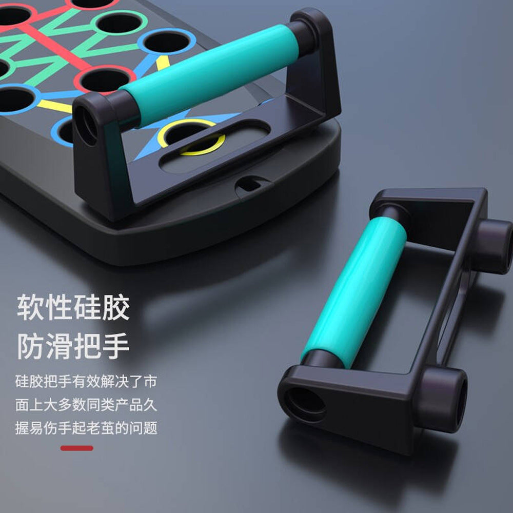 Cross-border foldable push-up training board multifunctional home chest muscle exercise auxiliary fitness machine fitness board wholesale - image 4