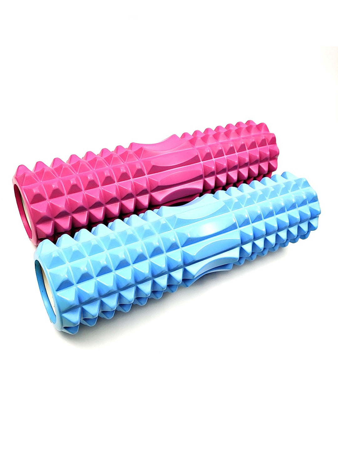 45CM crescent foam roller EVA yoga column yoga body fitness muscle relaxation massage roller - image 1