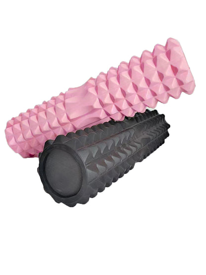 45CM crescent foam roller EVA yoga column yoga body fitness muscle relaxation massage roller - image 2