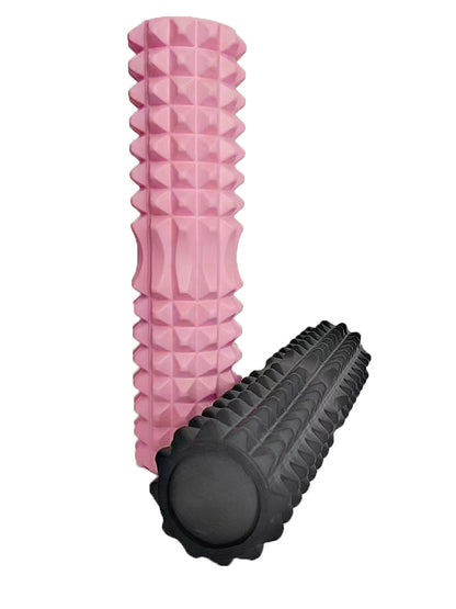 45CM crescent foam roller EVA yoga column yoga body fitness muscle relaxation massage roller - image 3