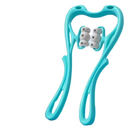 Upgraded 6-Roller Magnetic Neck Massager Handheld Neck Kneading Massager for Office Shoulder and Neck - image 5