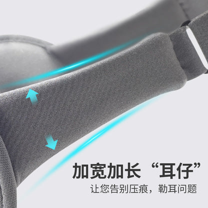 Cross-Border Hot-Selling 3D Stereo Eye Mask for Sleep, Light-Blocking Stereo Eye Mask, Integrated Nose Wing Design, Suitable for Nap, Travel, and Sleep - image 3