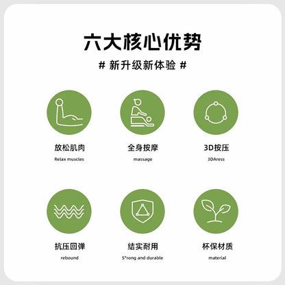 29 Wheel Roller Calf Muscle Relaxation Leg Massage Skinny Leg Ring Leg Clip Yoga Wheel Leg Massager - image 3
