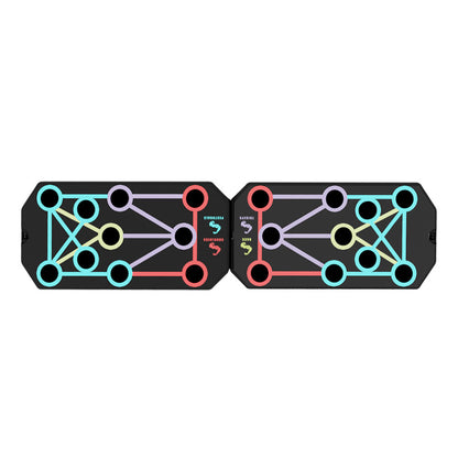 Foreign Trade Chinese and English Version Portable Multi-Functional Push-Up Board Flat Support Fitness Board Chest Muscle Training Abdominal Muscle Training - image 5