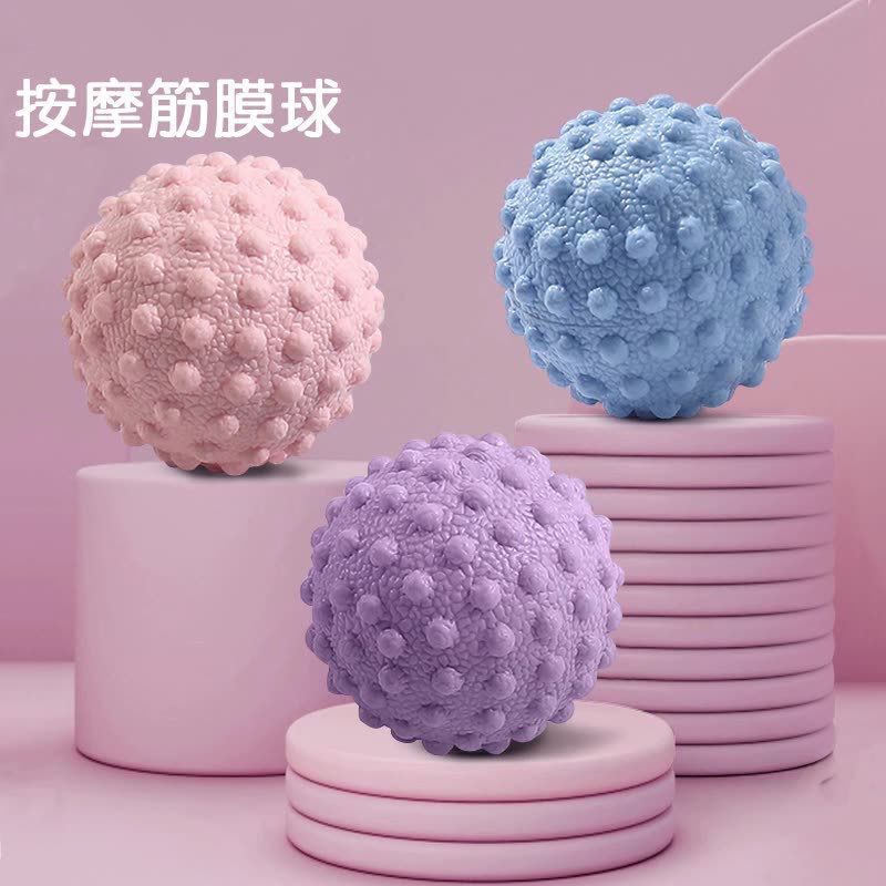 Massage Ball Fascia Ball Foot Massage Ball Muscle Relaxation Yoga Fitness Shoulder Neck Waist Foot Back Meridian Ball Meridian - image 2