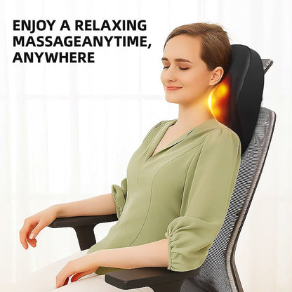 Smart Massage Cushion 3 Speed Multifunction Neck Back Shoulder Massager With…