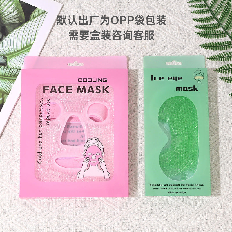 Ice Mask, Ice Eye Mask, Ice Pack, Facial Mask, Postoperative Recovery Artifact, Hot Compress, Full Face Cooling, Super Soft Face Mask - image 4