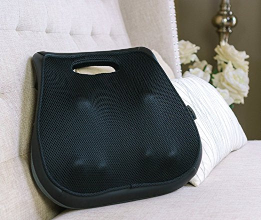 ZMA24BK Shiatsu Lumbar Support Cushion Massager with Heat