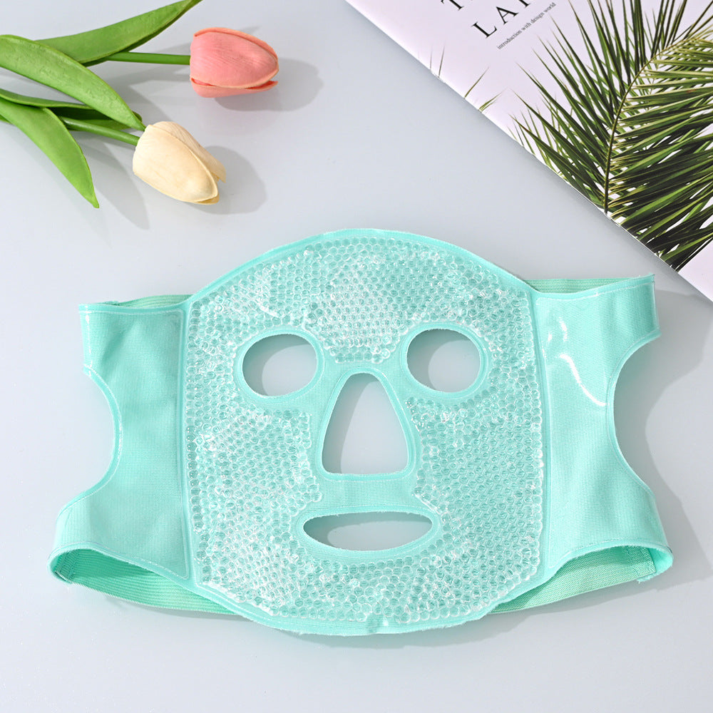 Ice Mask, Ice Eye Mask, Ice Pack, Facial Mask, Postoperative Recovery Artifact, Hot Compress, Full Face Cooling, Super Soft Face Mask - image 3