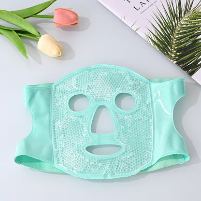 Ice Mask, Ice Eye Mask, Ice Pack, Facial Mask, Postoperative Recovery Artifact, Hot Compress, Full Face Cooling, Super Soft Face Mask - image 3