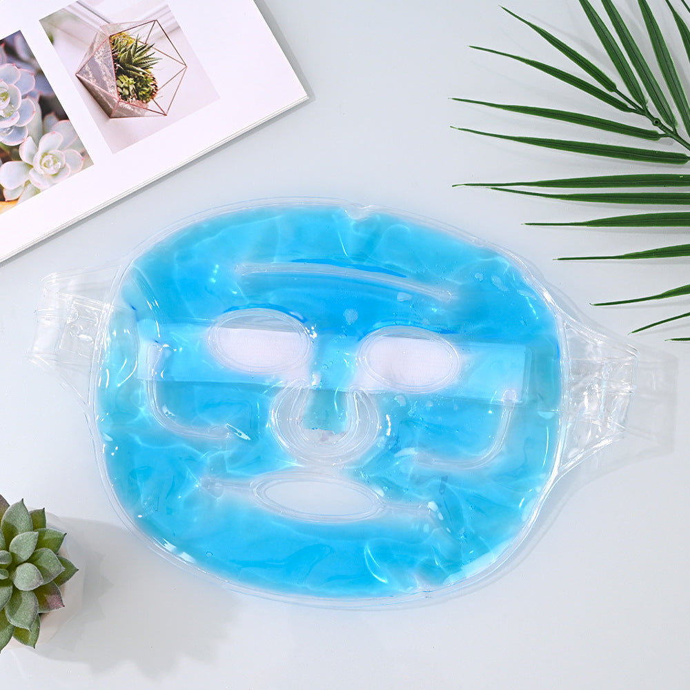 Ice Mask, Ice Eye Mask, Ice Pack, Facial Mask, Postoperative Recovery Artifact, Hot Compress, Full Face Cooling, Super Soft Face Mask - image 4