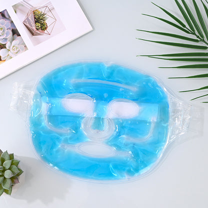 Ice Mask, Ice Eye Mask, Ice Pack, Facial Mask, Postoperative Recovery Artifact, Hot Compress, Full Face Cooling, Super Soft Face Mask - image 4