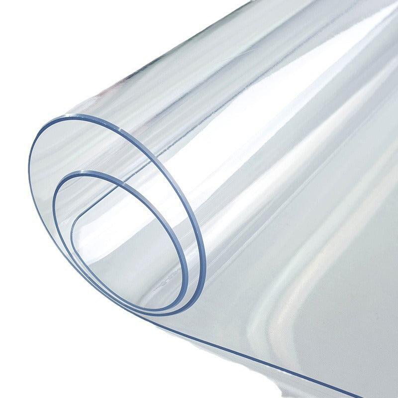 Frosted Pvc Soft Glass Table Mat Tablecloth, Washable, Waterproof, Oil-Proof Dining Table Coffee Table Desktop Mat, Heat Insulation Pad - image 5