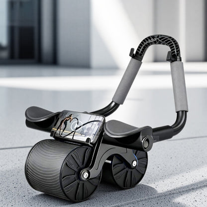 Abdominal Wheel Automatic Rebound Abdominal Tinker Abdominal Exercise Abdominal Muscle Training Artifact for Men's and Women's Household Elbow Support Roller Fitness Equipment - image 3