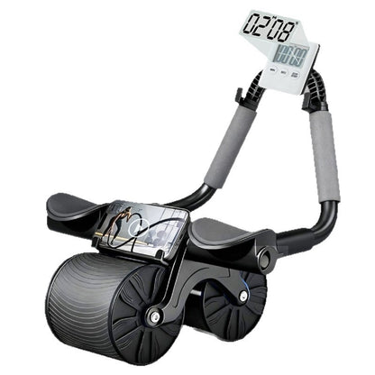 Abdominal Wheel Automatic Rebound Abdominal Tinker Abdominal Exercise Abdominal Muscle Training Artifact for Men's and Women's Household Elbow Support Roller Fitness Equipment - image 5