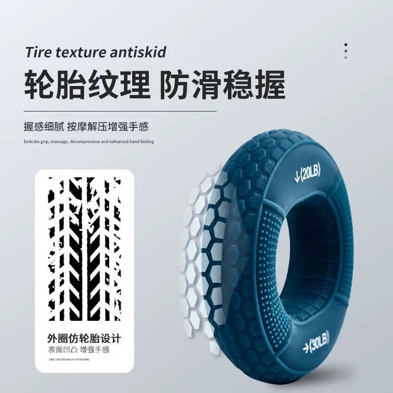 Silicone Grip Strengthener for Men and Women, Grip Ball, Wrist Strength, Arm Muscle Training, Five-Finger Strength Rehabilitation, Grip Circle, Professional Yog - image 4