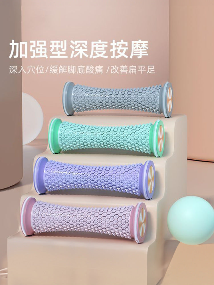 Yoga Exercise Plantar Fascia Wheel Muscle Leg Relaxation Roller Fitness Arch Trainer Massage Roller - image 2