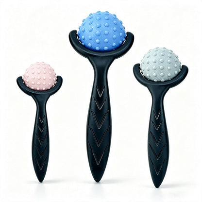 3D Bionic Floating-Point Handheld Fascia Ball Rolling Massage Ball Roller Massager Muscle Relaxation Massage Tool - image 5
