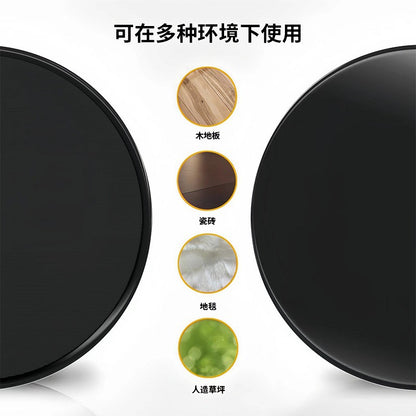 Slipper Plate Yoga Fitness Abdominal Muscle Slipper Plate Vest Line Hip Training Sports Balance Foot Slipper Plate Pilates Plate - image 4