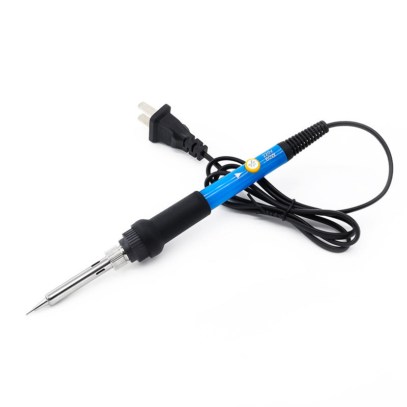 Temperature-Adjustable Soldering Iron Set 60W Internal Heating Constant Temperature European Standard Soldering Iron Tool Special Soldering Iron for Digital Welding - image 5
