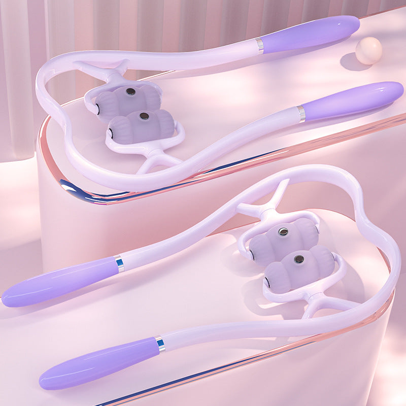Cervical vertebra massager multifunctional kneading neck home manual neck neck shoulder neck roller massager wholesale factory - image 1