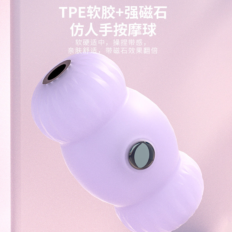 Cervical vertebra massager multifunctional kneading neck home manual neck neck shoulder neck roller massager wholesale factory - image 3