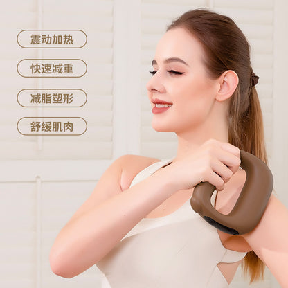 My very type fascia ring cross-border massage ring vibration massager shoulder and neck yoga ring mini shaking machine massager - image 4