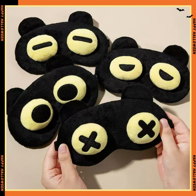 Funny Eye Mask to Relieve Fatigue, Block Light, Breathable for Men and Women, Cute Cartoon Ice Pack for Students, Nap Eye Protection - image 2