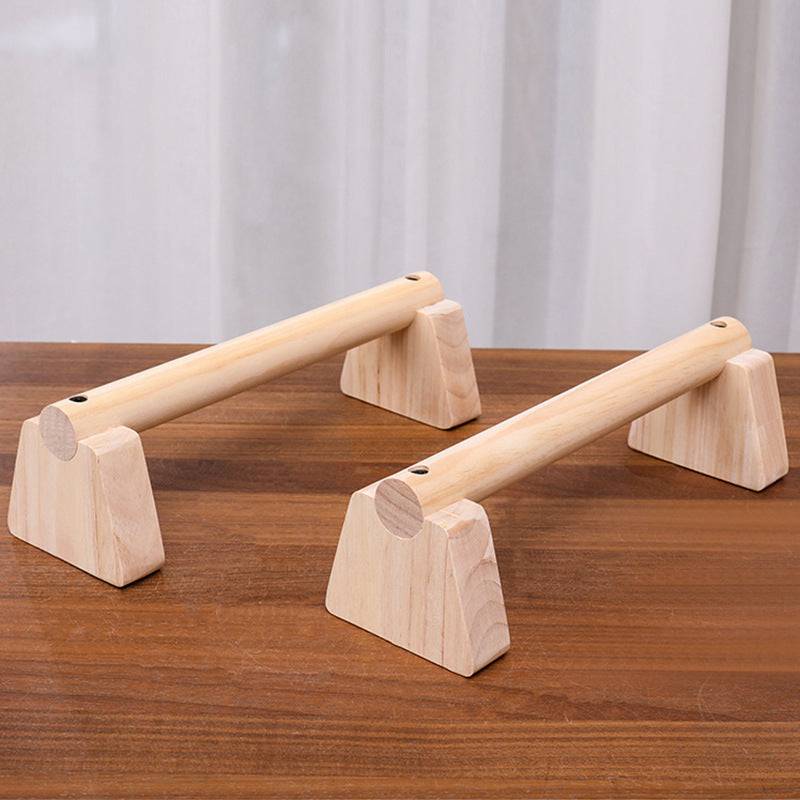 Wooden Home Push-Up Bracket Inversion Rack Dormitory Practice Push-Up Bracket Muscle Arm Exercise Auxiliary Bracket - image 3
