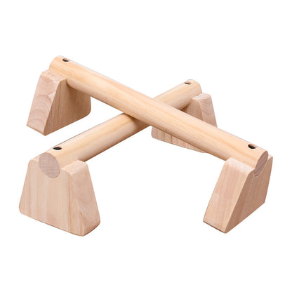 Wooden Home Push-Up Bracket Inversion Rack Dormitory Practice Push-Up Bracket Muscle Arm Exercise Auxiliary Bracket - image 5