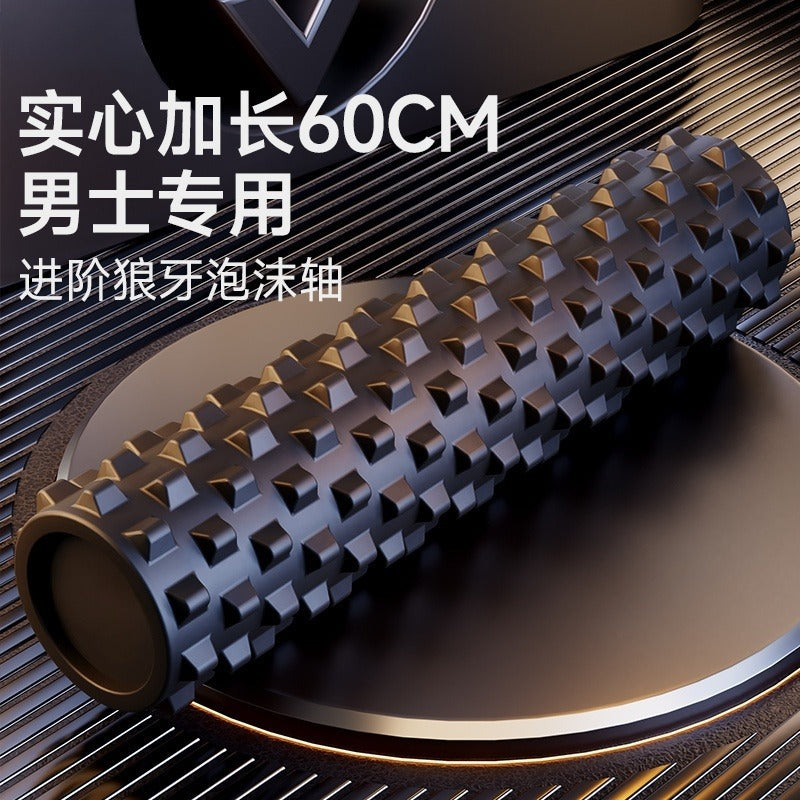 Upgraded 60cm Solid Wolf Foam Shaft Fitness Muscle Relaxation Fascia Skinny Leg Yoga Column Yoga Assistive - image 4