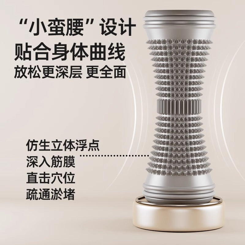 Foot massage wheel fascia ball soles rolling massage ball yoga tendons dredge flat foot arch trainer cross border - image 3