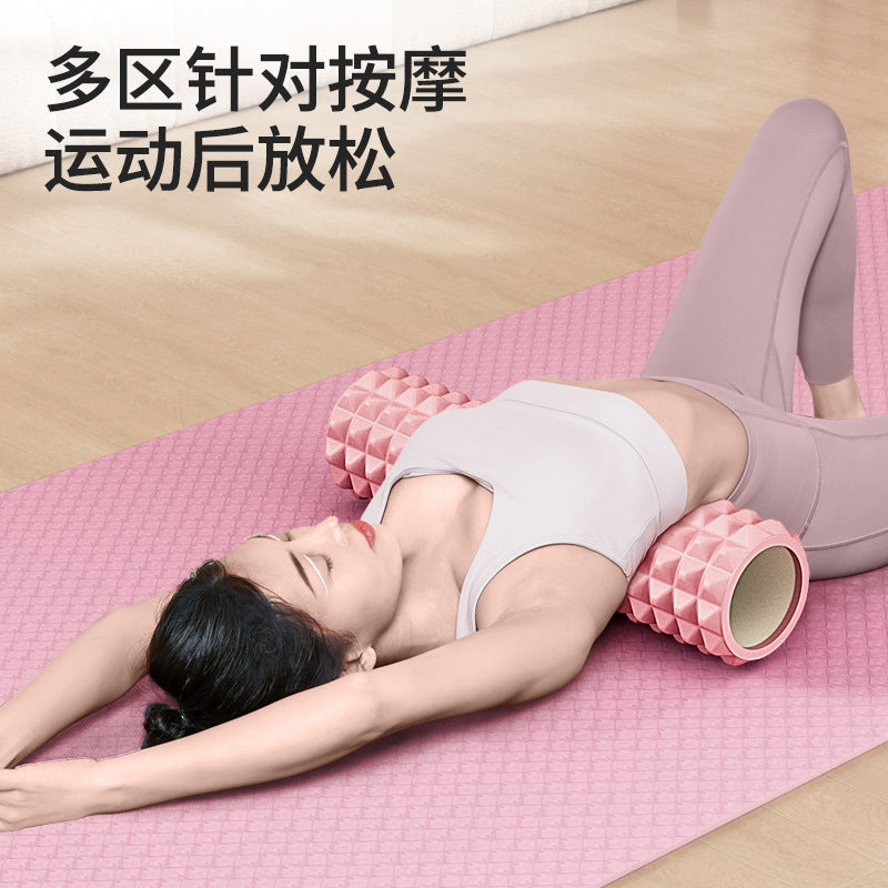 Eva Yoga Roller Solid Crescent-Shaped Foam Roller 33cm Foam Shaft Muscle Relaxer Yoga Roller Foam Roller - image 4