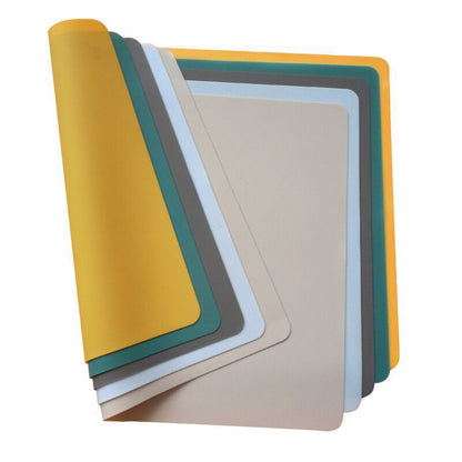 Clearance Food-Grade Heat-Resistant Children's Silicone Placemats Baking Insulation Mats Western-Style Placemats Student Computer Desk Mats - image 4