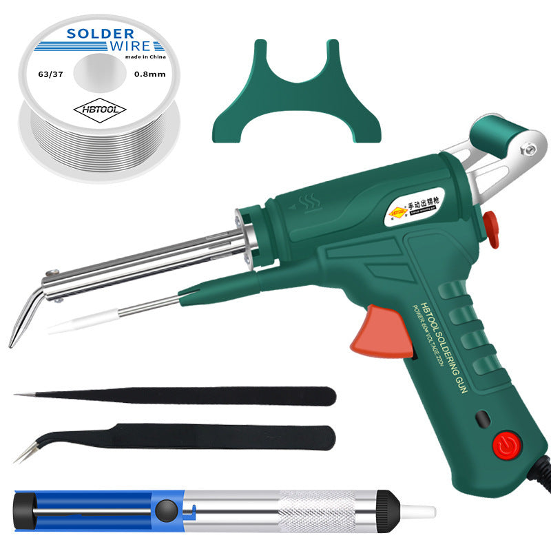 Weldbao Cross-Border 599A Manual Soldering Gun External Heating Automatic Tin Feeding Electric Soldering Iron Electronic Repair Welding Tool - image 4