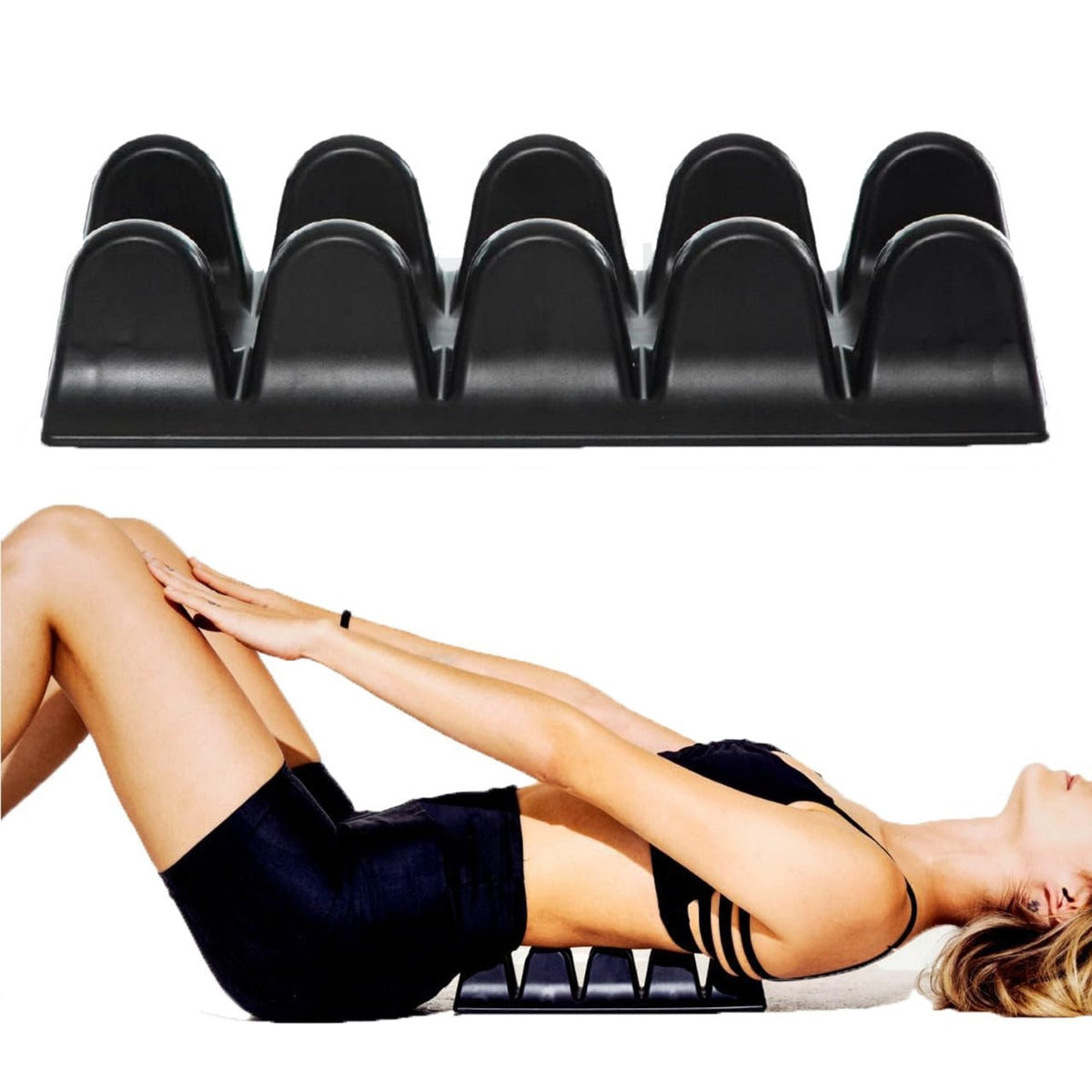 New Lumbar Muscle Massager In A Rib-like Design