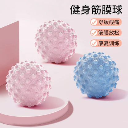 Fascia ball plantar massage ball muscle relaxation yoga fitness shoulder neck waist foot back meridian membrane ball meridian neck membrane ball - image 1
